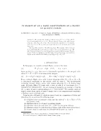 In Search of an 8: Rank Computations on a Family of Quartic Curves