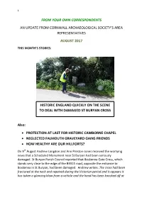 From Your Own Correspondents an Update