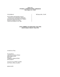 Review of the Commission's Broadcast Ownership Rules and Other Rules Adopted Pursuant