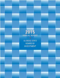 Annual Report Illinois State Board of Investment