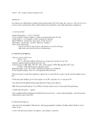 TITILE: Ocular Sequelae in a Patient Diagnosed with Sarcoidosis