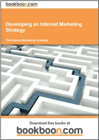 Developing an Internet Marketing Strategy