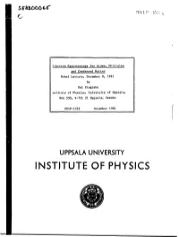 Institute of Physics