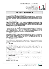 IVH Flash – Report 05/26
