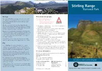 Stirling Range