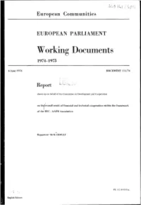 Working Documents
