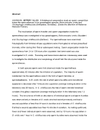Abstract JOHNSON, JEFFERY ALLAN. a Histological Comparative Study