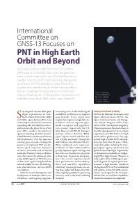 PNT in High Earth Orbit and Beyond