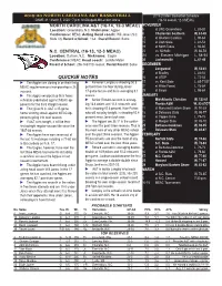 QUICKIE NOTES 16 at UTEP L, 72-54 ►► the Aggies Are Closing in on Their First ►► Kameron Langley Is Shooting 50.8 17 Vs