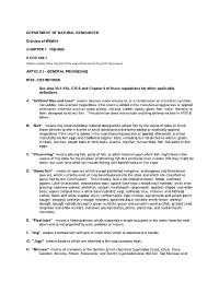 Code of Colorado Regulations