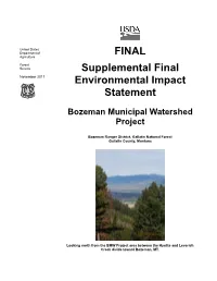 FINAL Supplemental Final Environmental Impact Statement