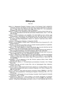 Bibliography *Non Vidi