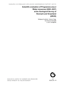 Danmarks Og Grønlands Geologiske Undersøgelse Rapport 2007/56
