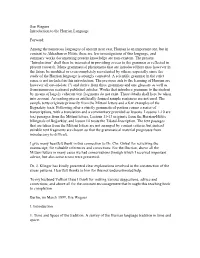 Hurrian Language