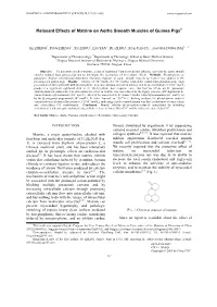 Relaxant Effects of Matrine on Aortic Smooth Muscles of Guinea Pigs1