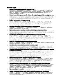 Research Outputs 1