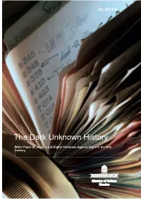 The Dark Unknown History