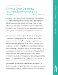 Chinese Cyber Diplomacy in a New Era of Uncertainty 3
