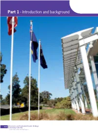 Economic and Employment Lands Strategy Part1 Introduction and Background