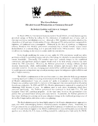 The Coca Debate: Headed Toward Polarization Or Common Ground?