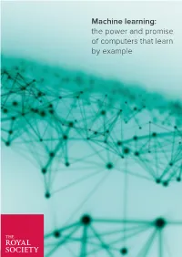 The Power and Promise of Computers That Learn by Example