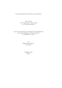 Graph Decomposition in Routing and Compilers