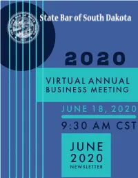 June 2020 Newsletter Issue - 6