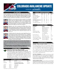 “It Was a Well-Played Hockey Game by Our Team. We Just Have to Stick with It and Find a Way to Bury One Chance Here Or There