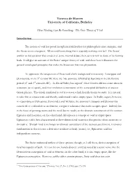 The Stoic Theory of Void