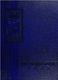 1937 WEATHER VANE the Annual Published by the Class of Nineteen Hundred and Thirty-Seven