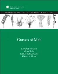 Grasses of Mali