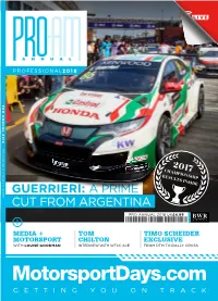 Pro Annual 2018 | Motorsportdays.Com