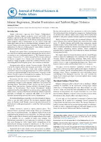 Islamic Regression, Jihadist Frustration and Takfirist Hyper