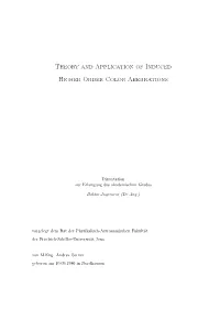 Theory and Application of Induced Higher Order Color Aberrations