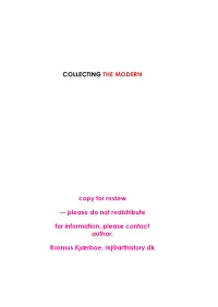 COLLECTING the MODERN Copy for Review