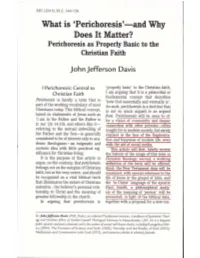 What Is 'Perichoresis'—And Why Does It Matter?
