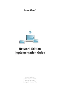 Network Edition Implementation Guide