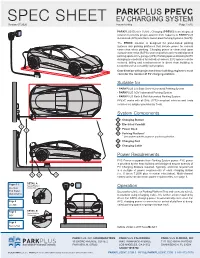 Spec Sheet Parkplus Ppevc