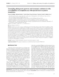 Untangling Phylogenetic Patterns and Taxonomic Confusion in Tribe Caryophylleae (Caryophyllaceae) with Special Focus on Generic