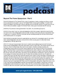 Beyond the Frame Symposium - Part 2