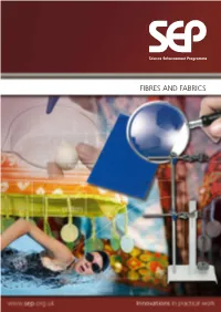 FIBRES and FABRICS in N O V a T I O N S in Pr a C T I C a L Wo R K : Fi B R E S an D Fa B R I C S