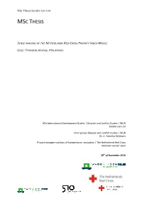 Msc Thesis Sandra Van Lint