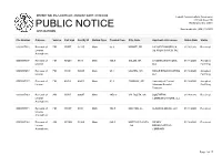 Public Notice &gt;&gt; Licensing and Management System Admin &gt;&gt;