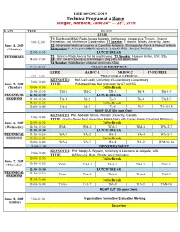 Technical Program for IEEEGCC 2009