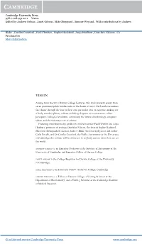 Vision Edited by Andrew Fabian , Janet Gibson , Mike Sheppard , Simone Weyand , with Contributions by Andrew