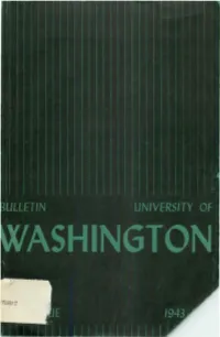 Annual Catalogue of the University Of