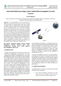 Asteroid Deflection Using a Solar-Sailed Electromagnetic Gravity Tractor