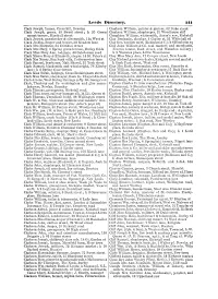 Leeds Directory