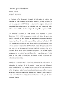 L'home Que Va Vèncer