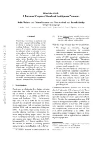 Mind the GAP: a Balanced Corpus of Gendered Ambiguous Pronouns